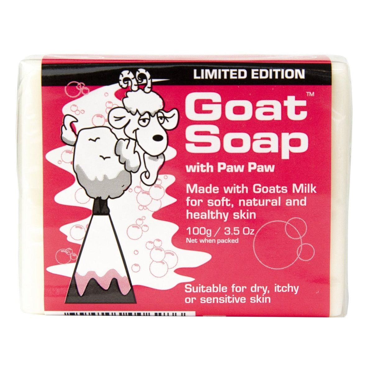 Goat is GOAT Goat Milk Soap with Paw Paw, 100g