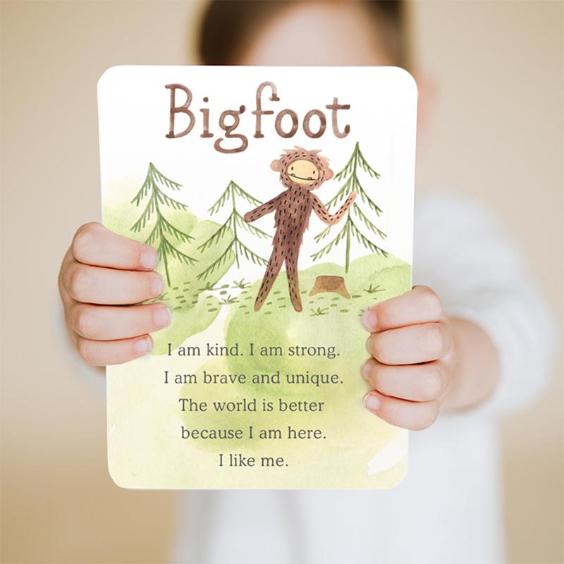 Slumberkins Big Foot Snuggler (Self Esteem)
