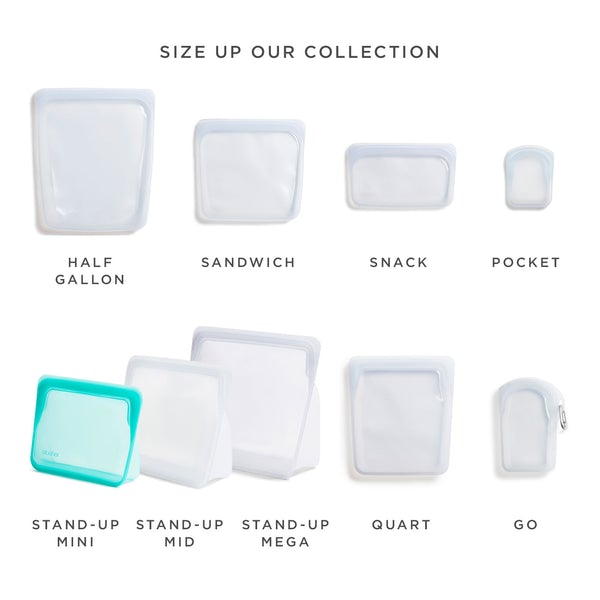 Stasher Reusable Silicone Stand-Up Mini Bag (28oz)