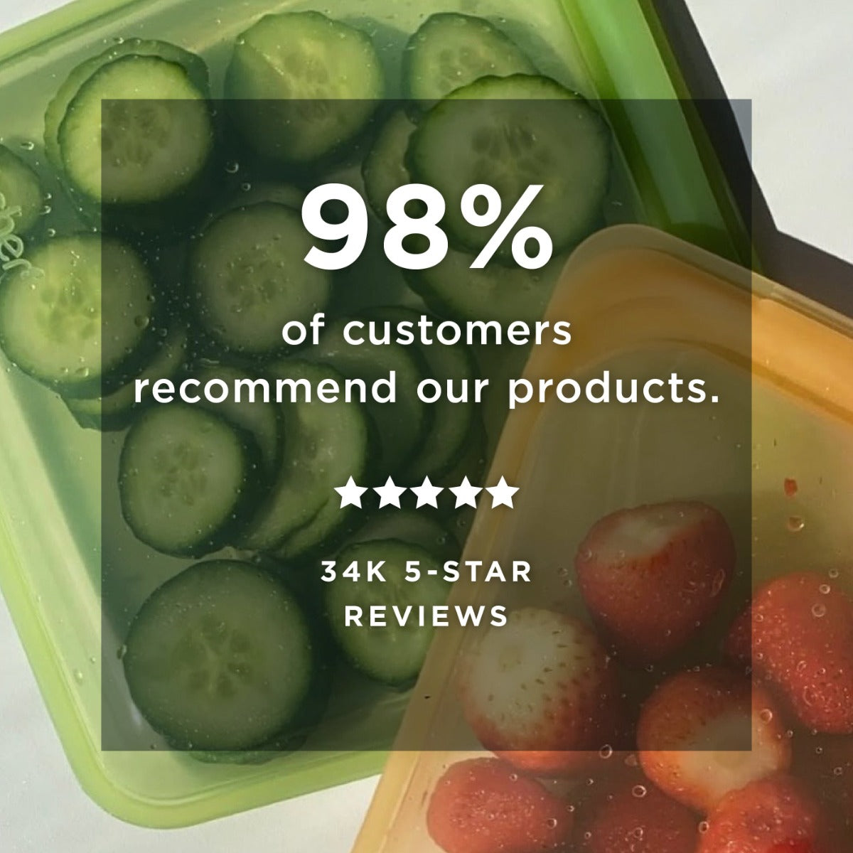 Stasher Reusable Silicone Snack Bag - Small (290ml) - 5 Colors