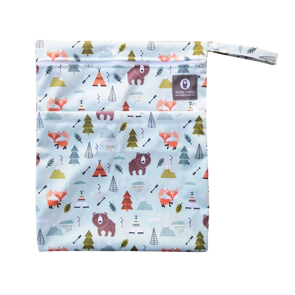 2-in-1 Wet Bag (36 Designs) - Pupsik Singapore