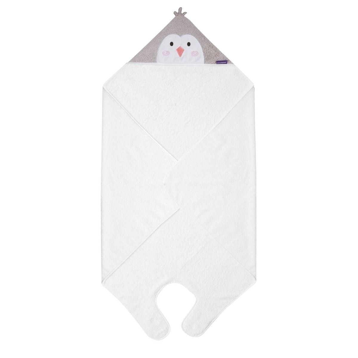 Clevamama Bamboo Apron Baby Bath Towel  (3 Designs)