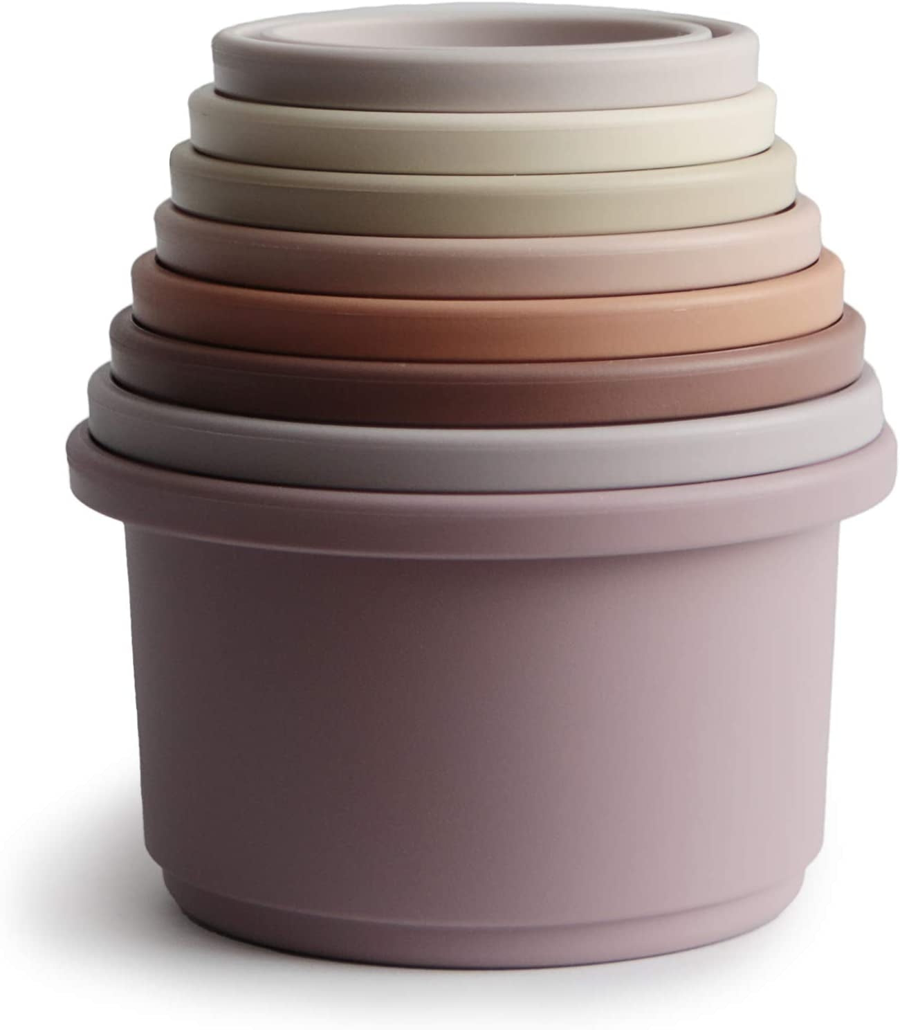 Mushie Stacking Cups Toy (4 Colors) - Pupsik Singapore