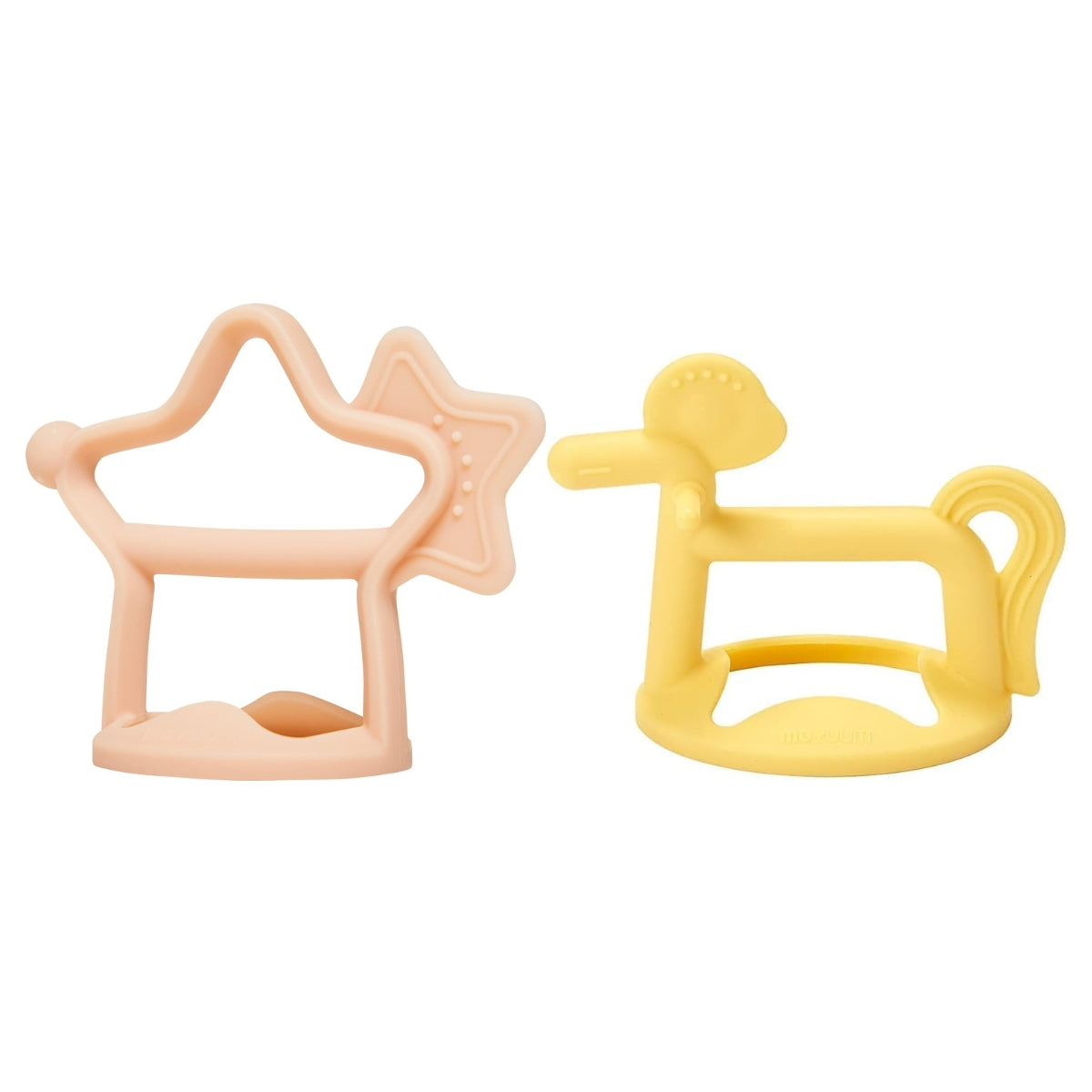 Moyuum Silicone Baby Wristband Teether Gift Set (2 Teethers + 1 Case) - 5 Designs - Pupsik Singapore