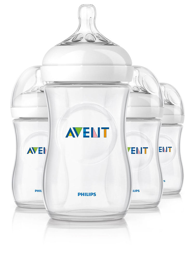 Philips Avent Natural Response 260ml Milk Baby Bottles, 1pk (5 Designs)