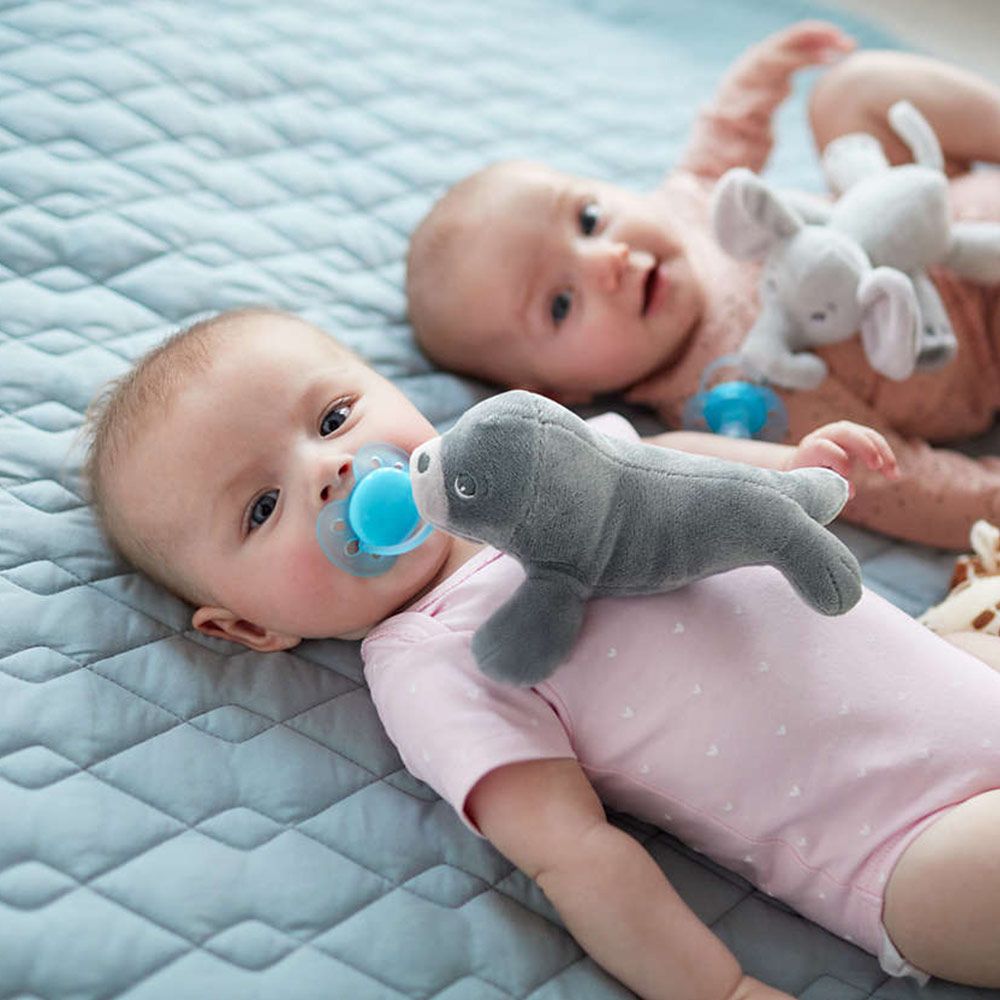 Philips Avent Ultra Soft Snuggle Pacifier (4 Designs) - Pupsik Singapore