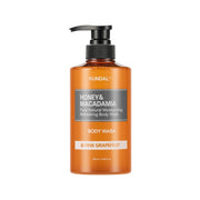 Kundal Honey & Macadamia Pure Body Wash, 500ml - Pink Grapefruit (Exp 01/28)