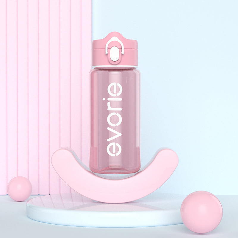 Evorie Tritan Kids Drinking Spout Water Bottle, 380ml (7 Designs) - Pupsik Singapore