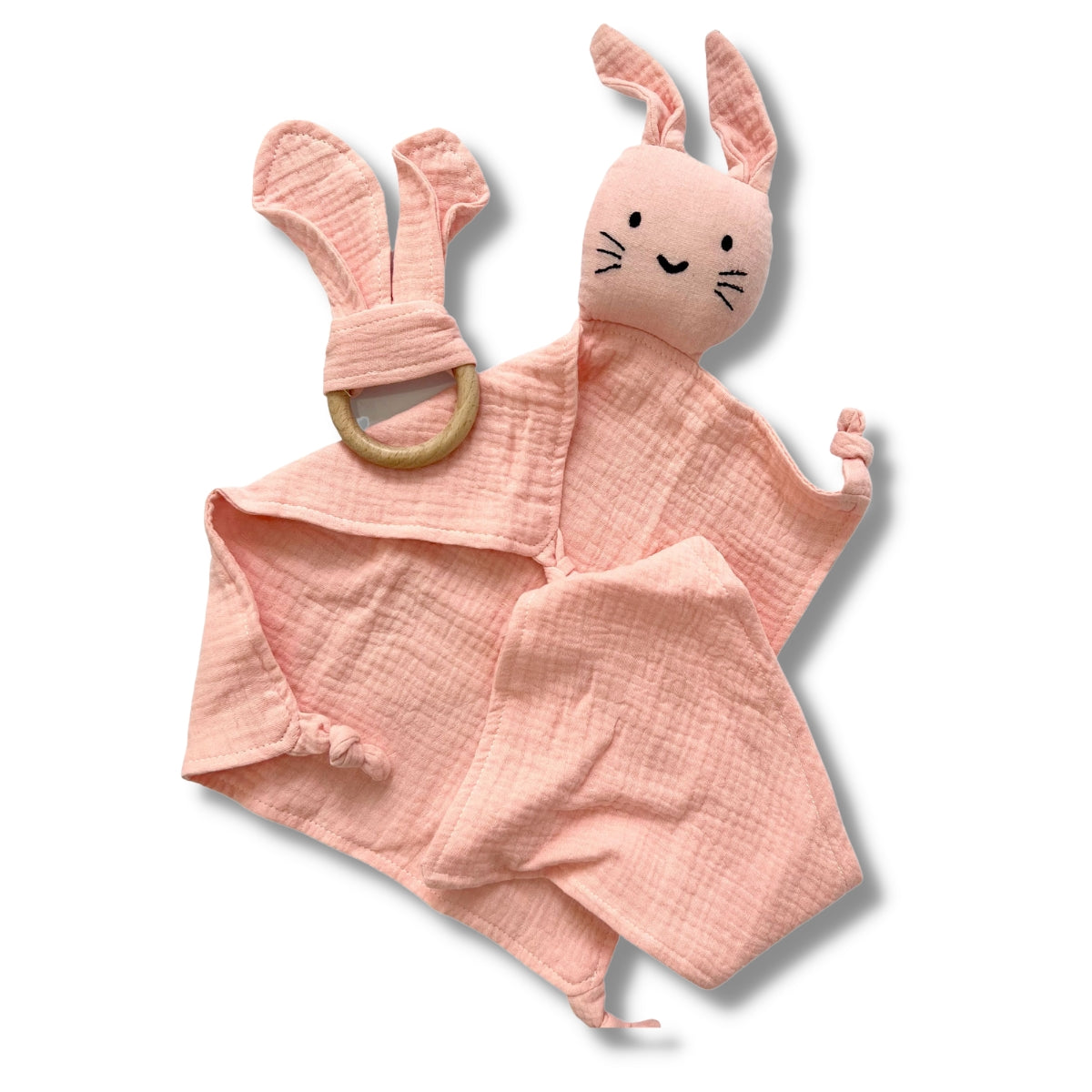 A, Apple Pie Snuggle Bunny Baby Gift Set (5 Colors) - Pupsik Singapore