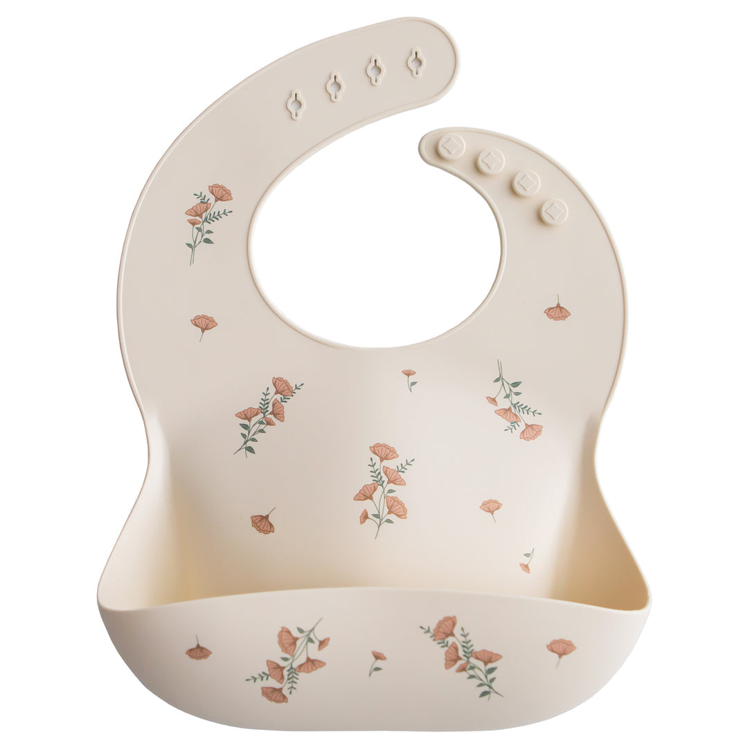Mushie Silicone Baby Bib (40 designs) - Pupsik Singapore