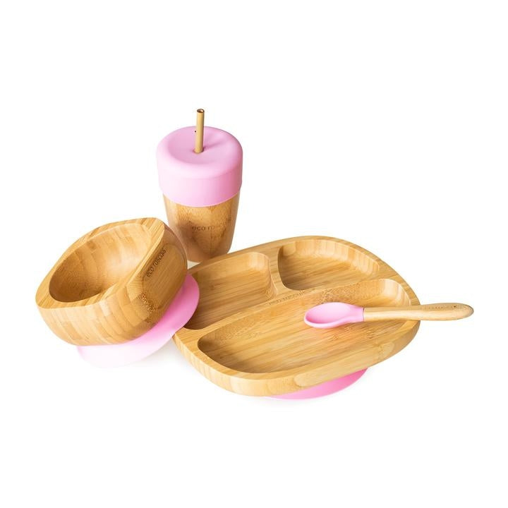 Eco Rascals Toddler Tableware Gift Set (5 Colors) - Pupsik Singapore