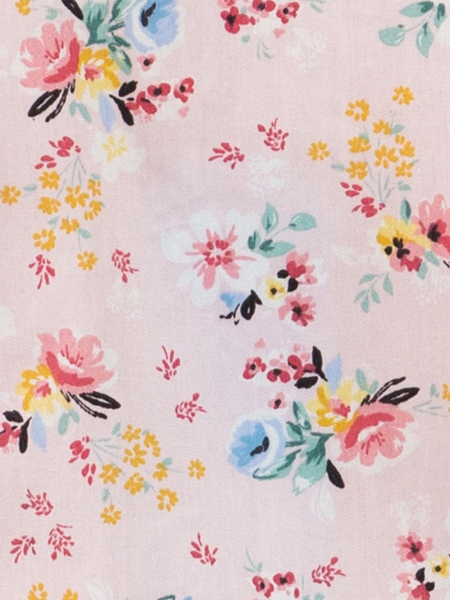 Oobi Vintage Pink Floral Madison Dress (1 Size)