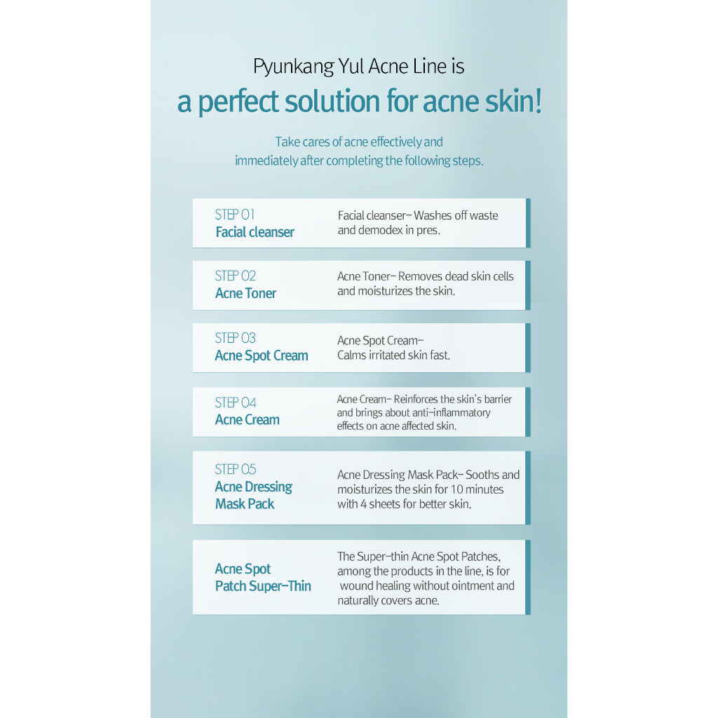 Pyunkang Yul Acne Spot Patch Super Thin, 1 Sheet 15 patches (Exp 11/26)