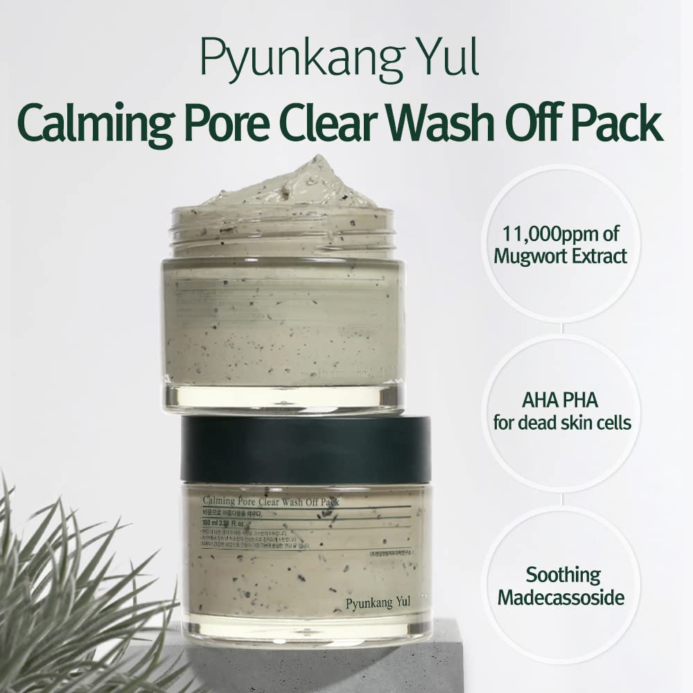Pyunkang Yul Calming Pore Clear Wash Off Pack, 100ml (Exp 06/26)