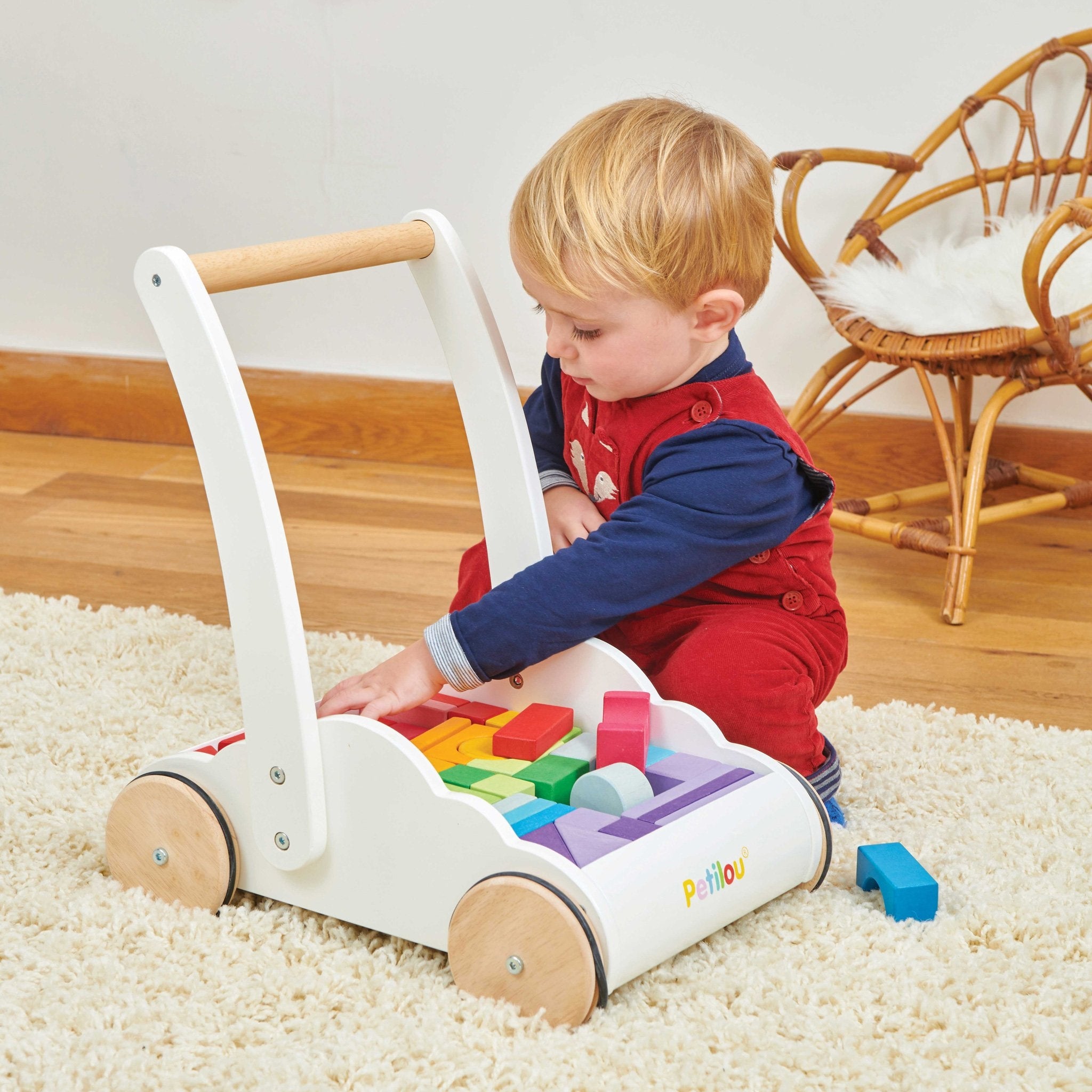 Le Toy Van Rainbow Cloud Baby Walker