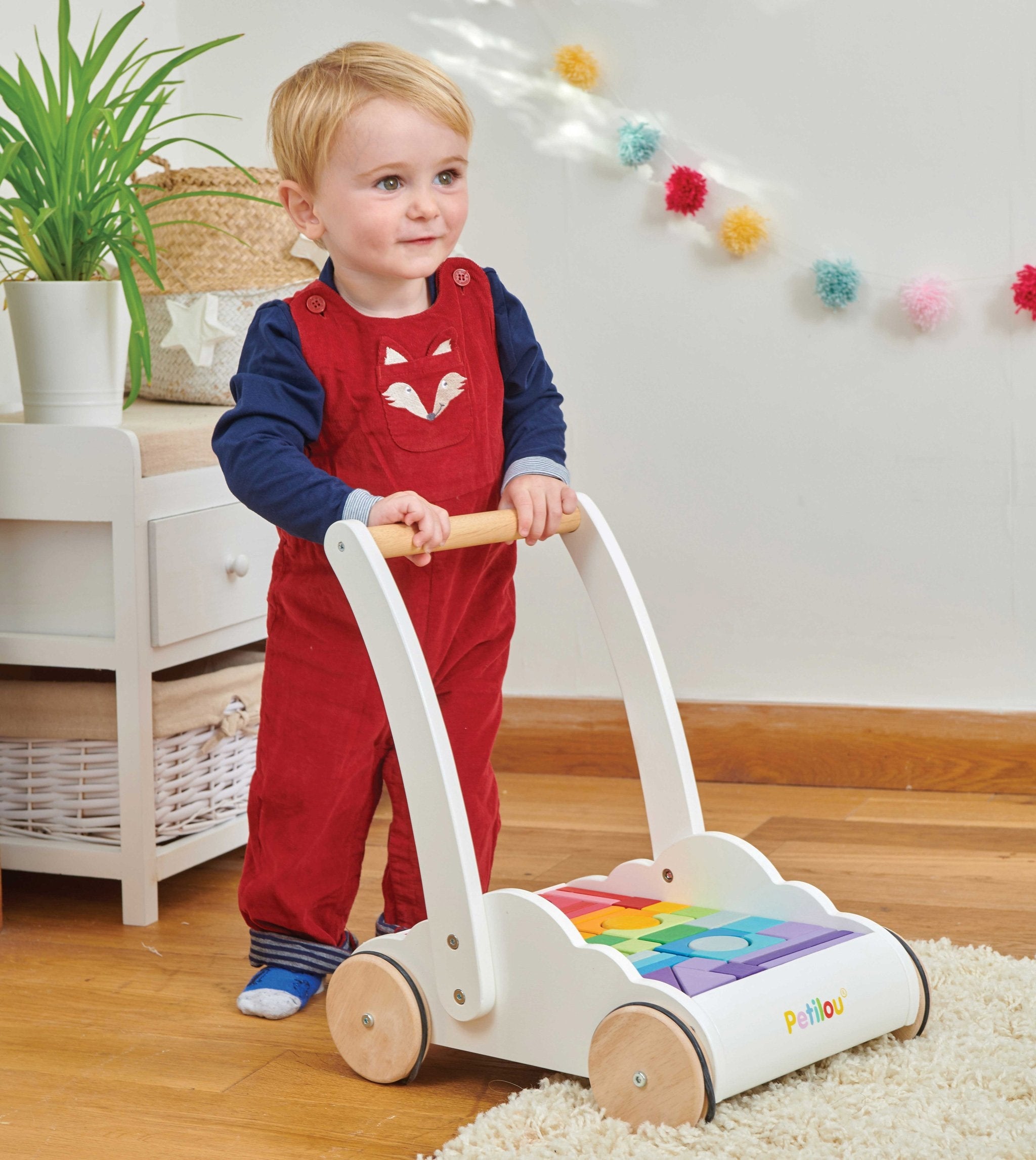 Le Toy Van Rainbow Cloud Baby Walker