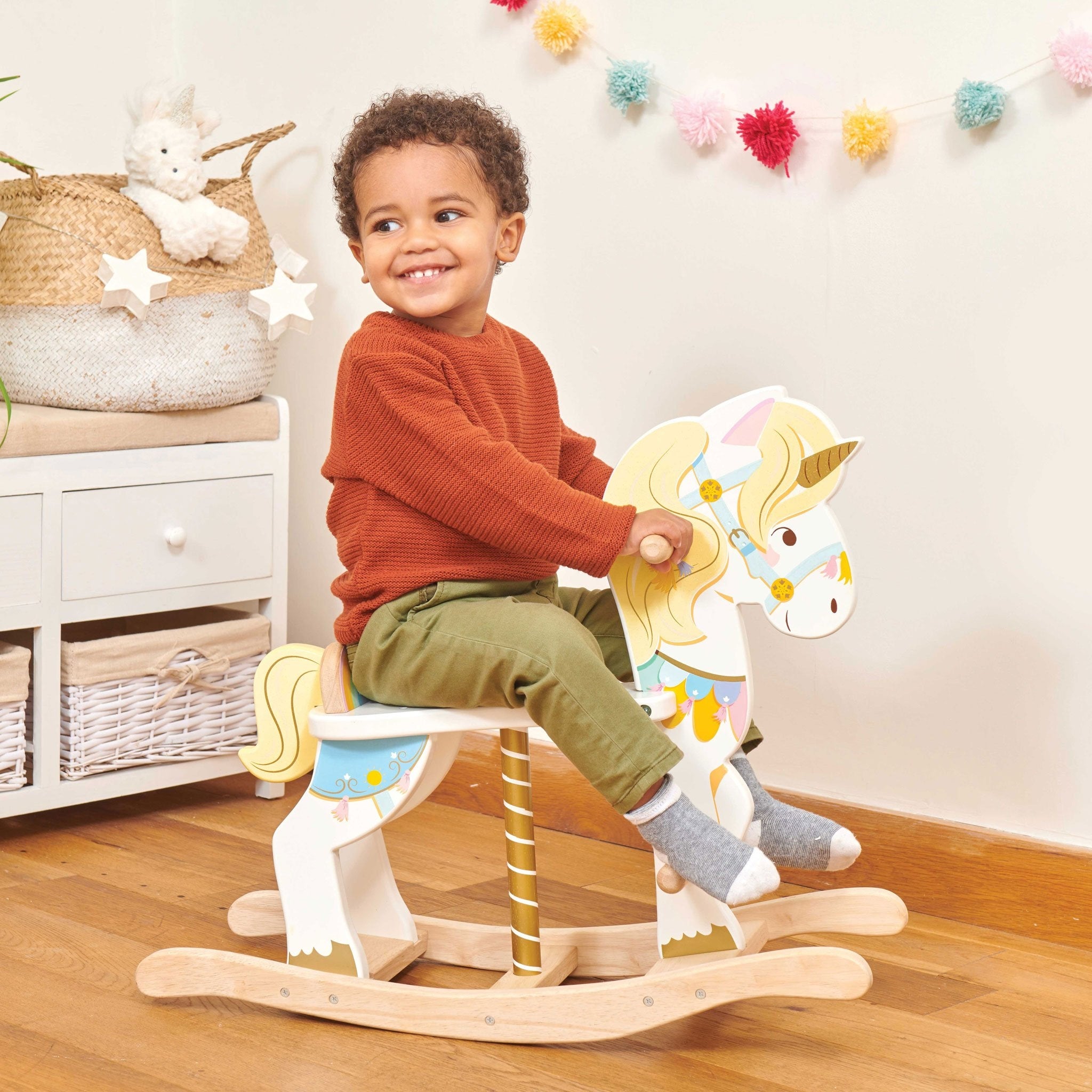 Le Toy Van Wooden Rocking Unicorn