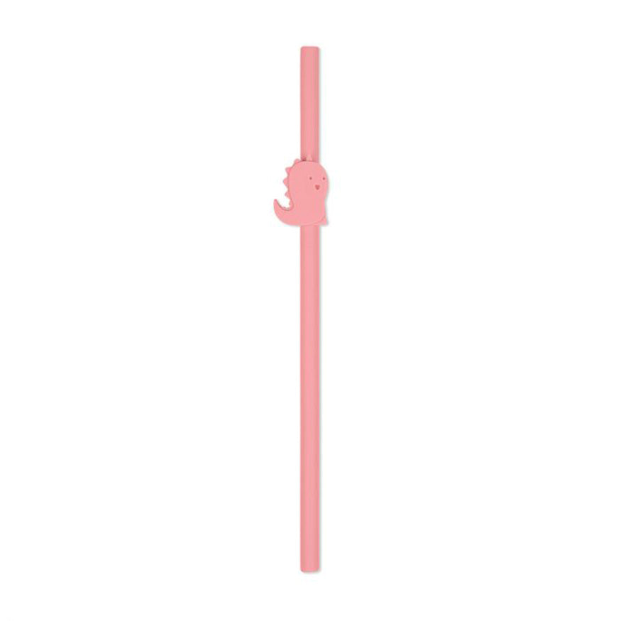 Biomom Silicone Animal Kids Straw, 1pk - 7 Designs - Pupsik Singapore