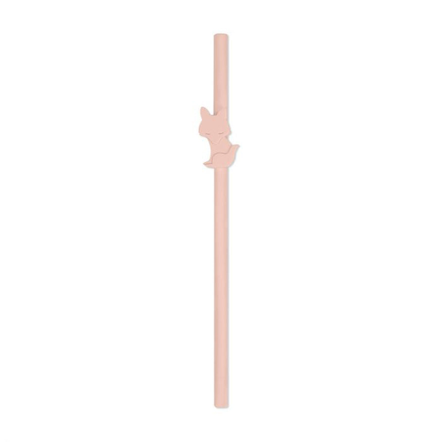 Biomom Silicone Animal Kids Straw, 1pk - 7 Designs - Pupsik Singapore
