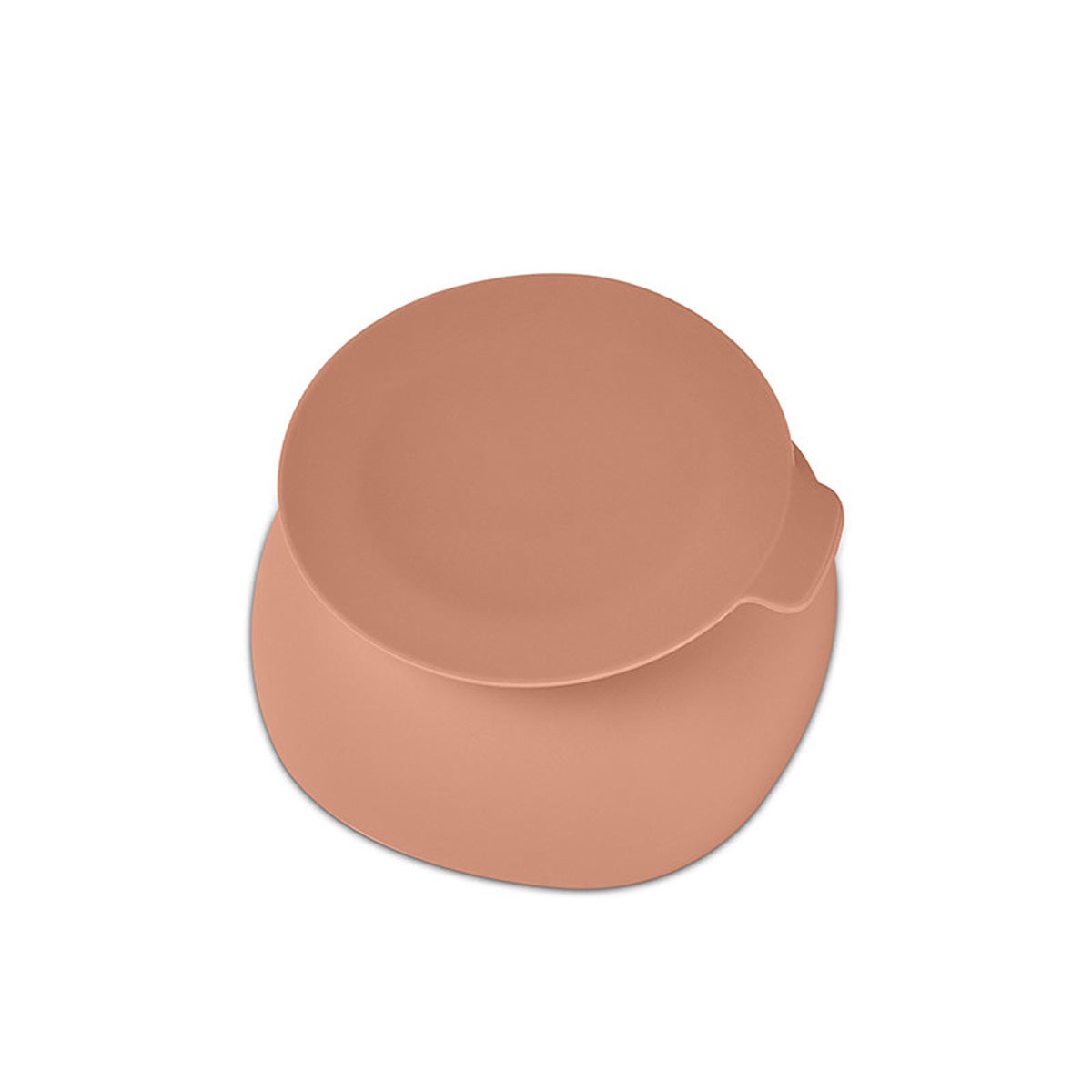 Biomom Silicone Simple Flap Square Suction Bowl (4 colors) - Pupsik Singapore