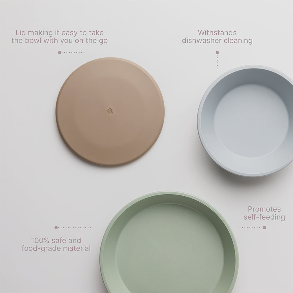 Bibs Dinner Plate Set (4 Colours) - Made in Denmark/EU