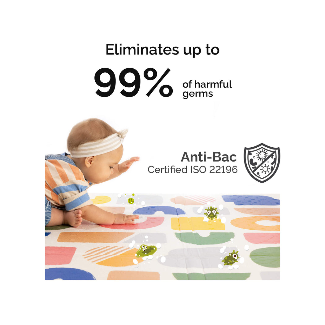 Oribel PurePlay Antibac Foldable Playmat - 150 x 200cm (2 Designs)