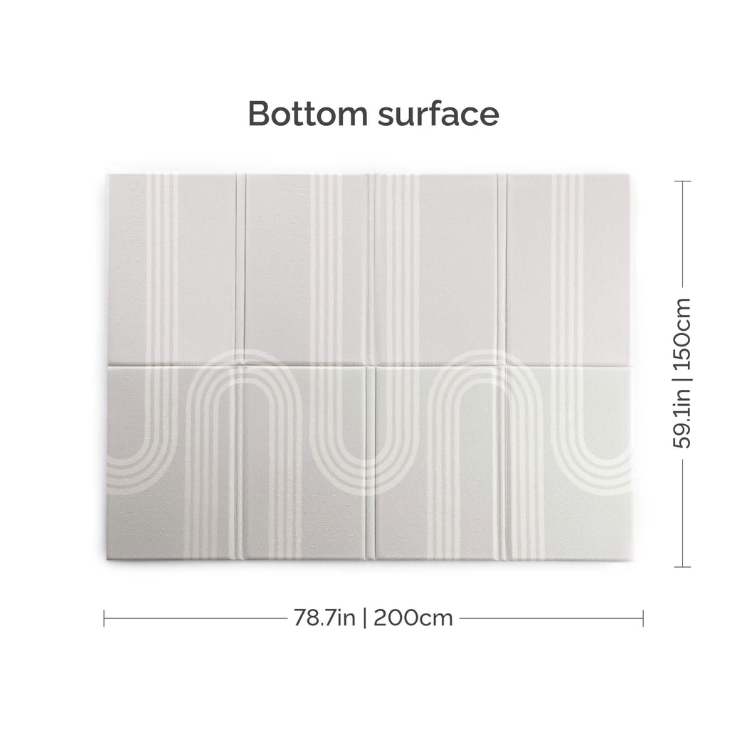 Oribel PurePlay Antibac Foldable Playmat - 150 x 200cm (2 Designs) - Pupsik Singapore