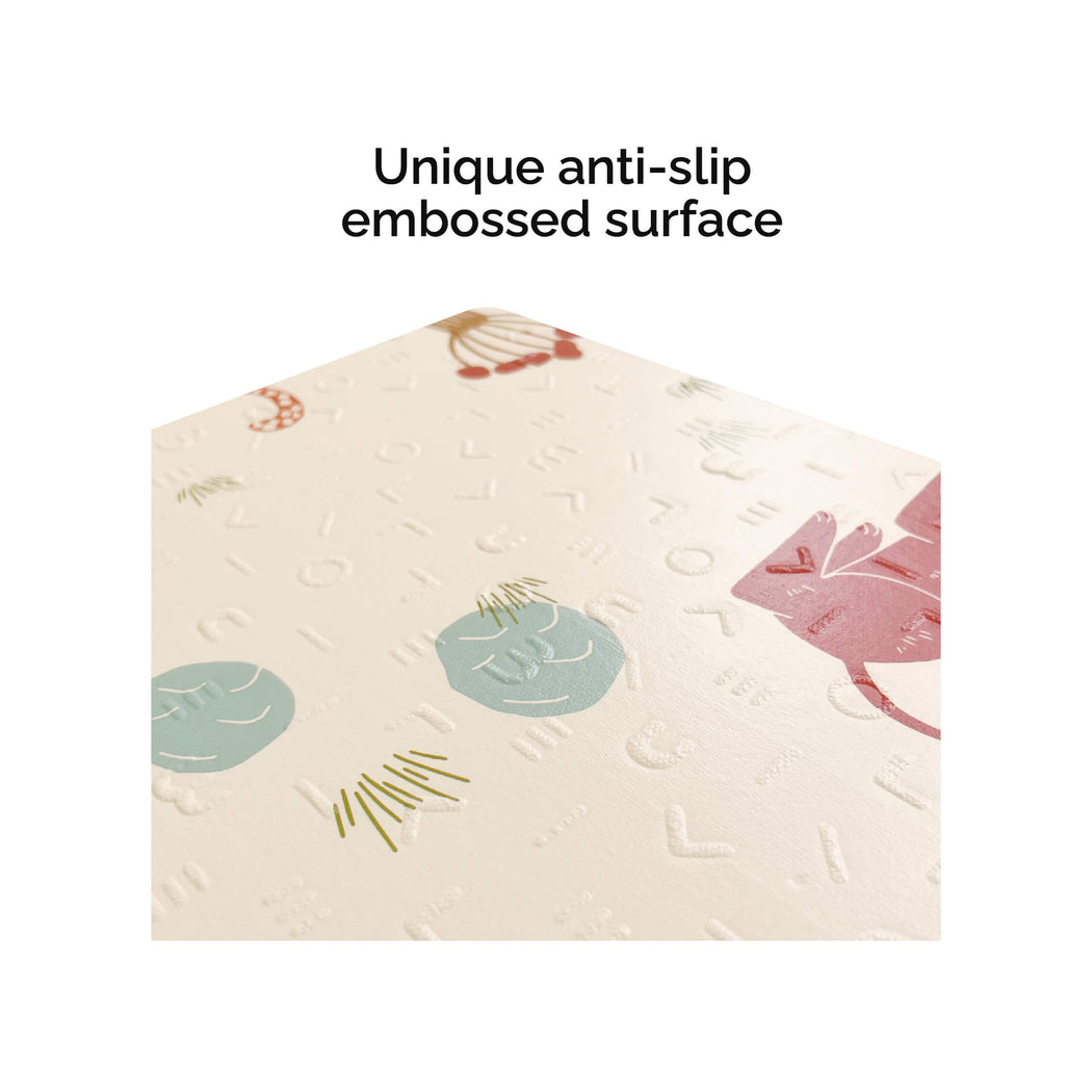 Oribel PurePlay Antibac Foldable Playmat - 150 x 200cm (2 Designs) - Pupsik Singapore