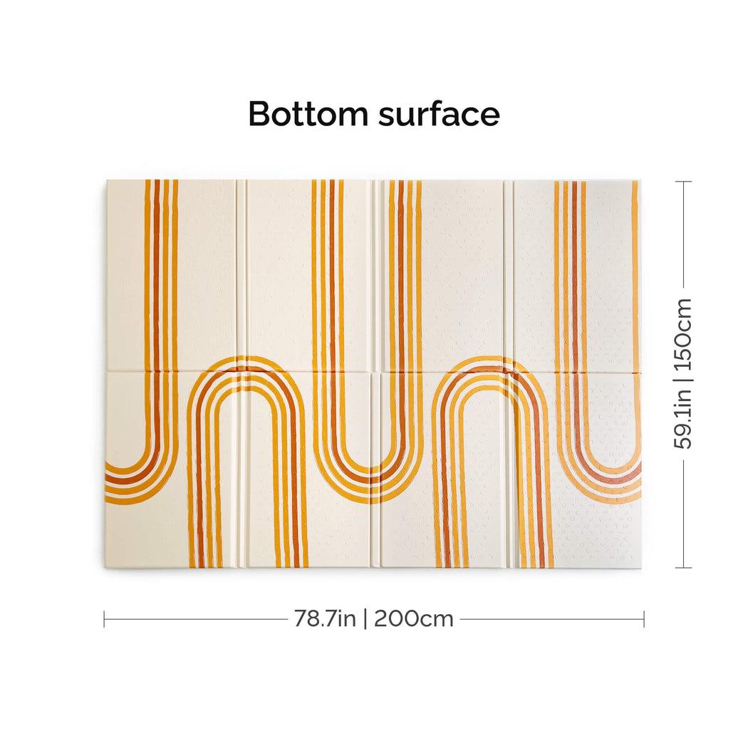 Oribel PurePlay Antibac Foldable Playmat - 150 x 200cm (2 Designs) - Pupsik Singapore