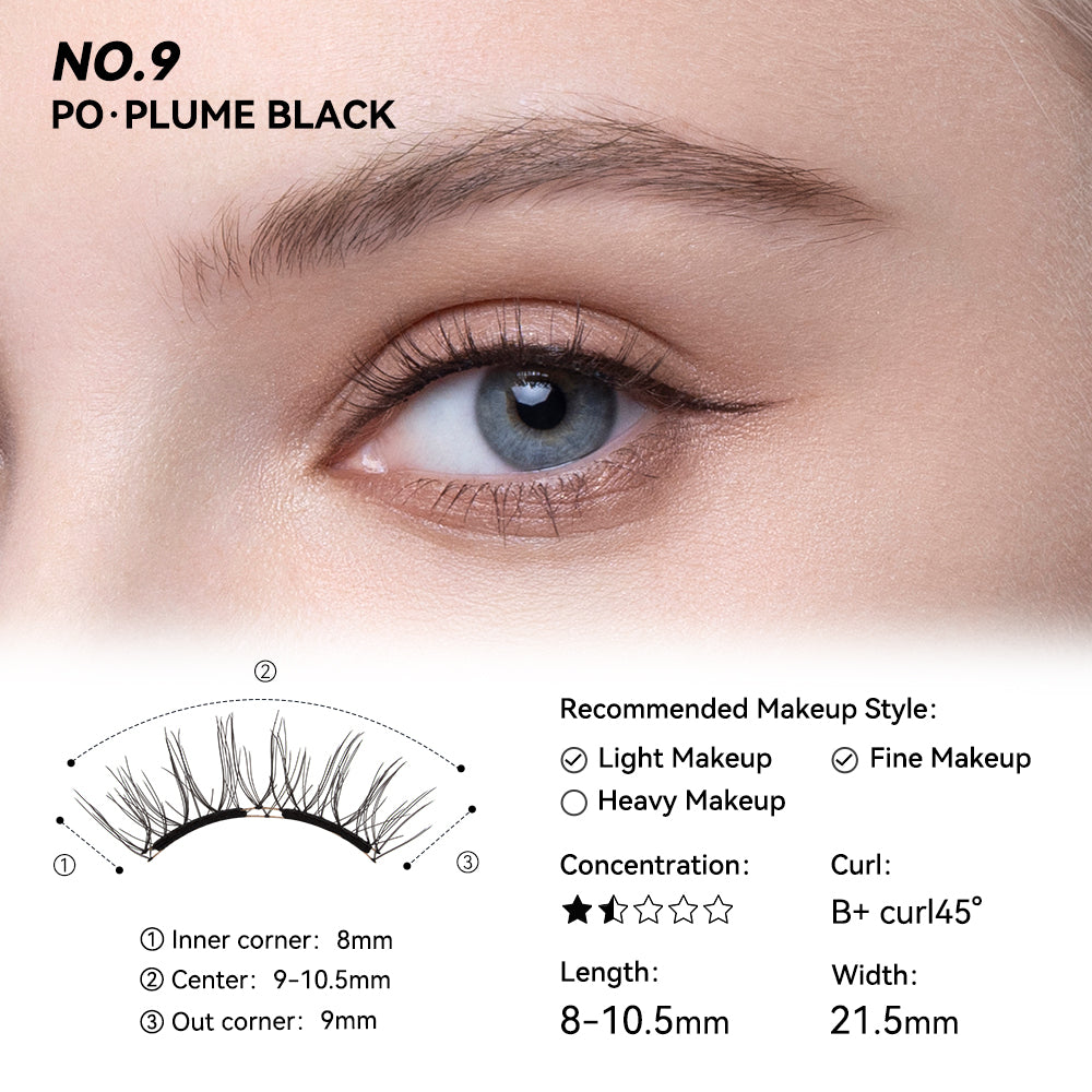 WOSADO Soft Magnetic Eyelashes (20 Types) - Pupsik Singapore