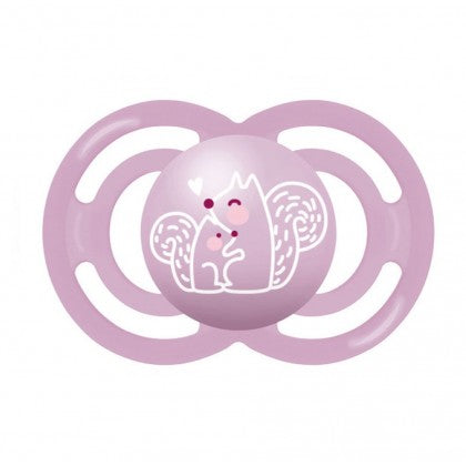 MAM Perfect Pacifier with Case, 6M+ (2 Assorted Designs)