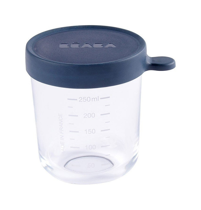 Beaba Conservation Glass Jar, 250ml (3 Colours)