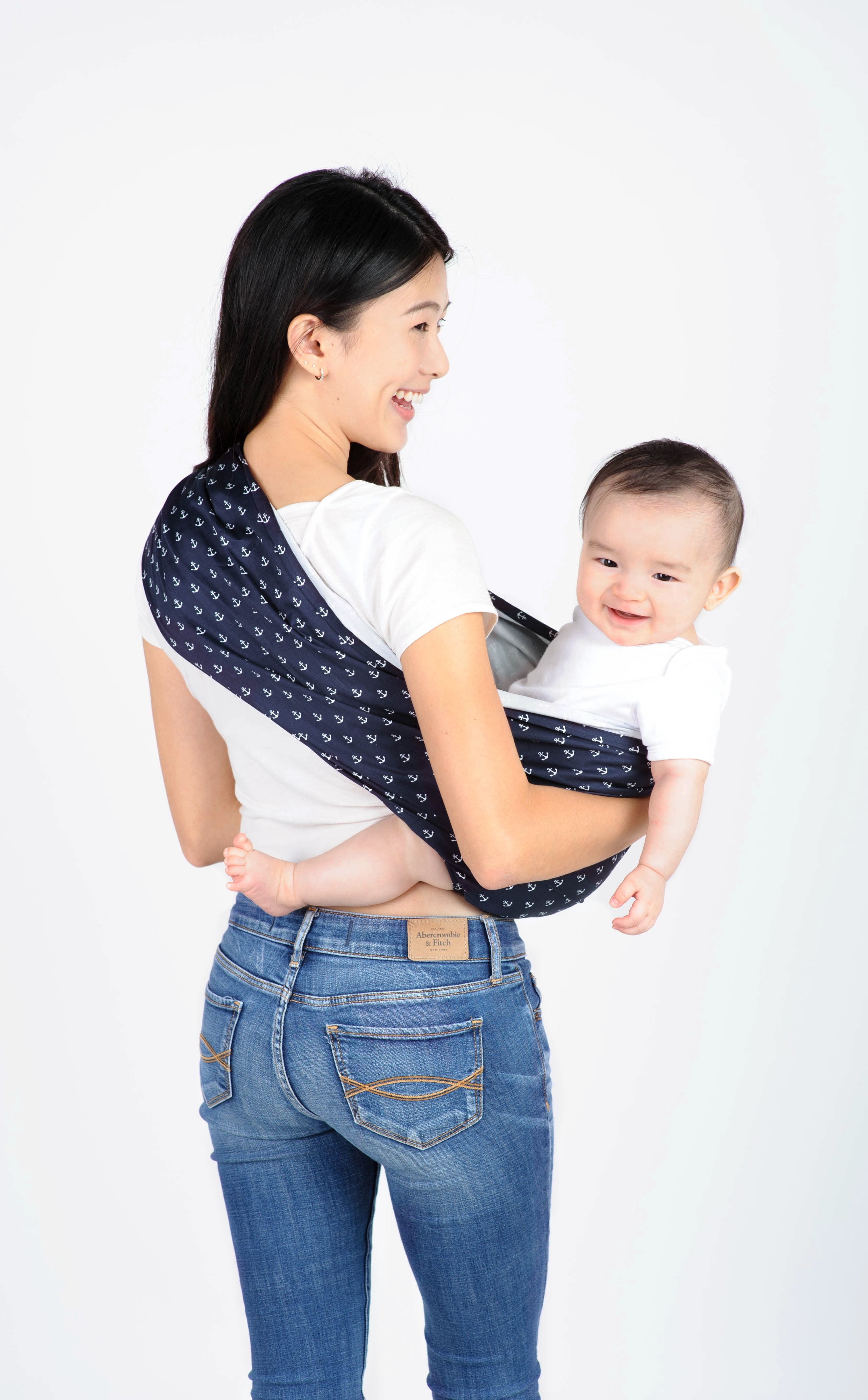Pupsik Pouch Baby Sling - Out to Sea