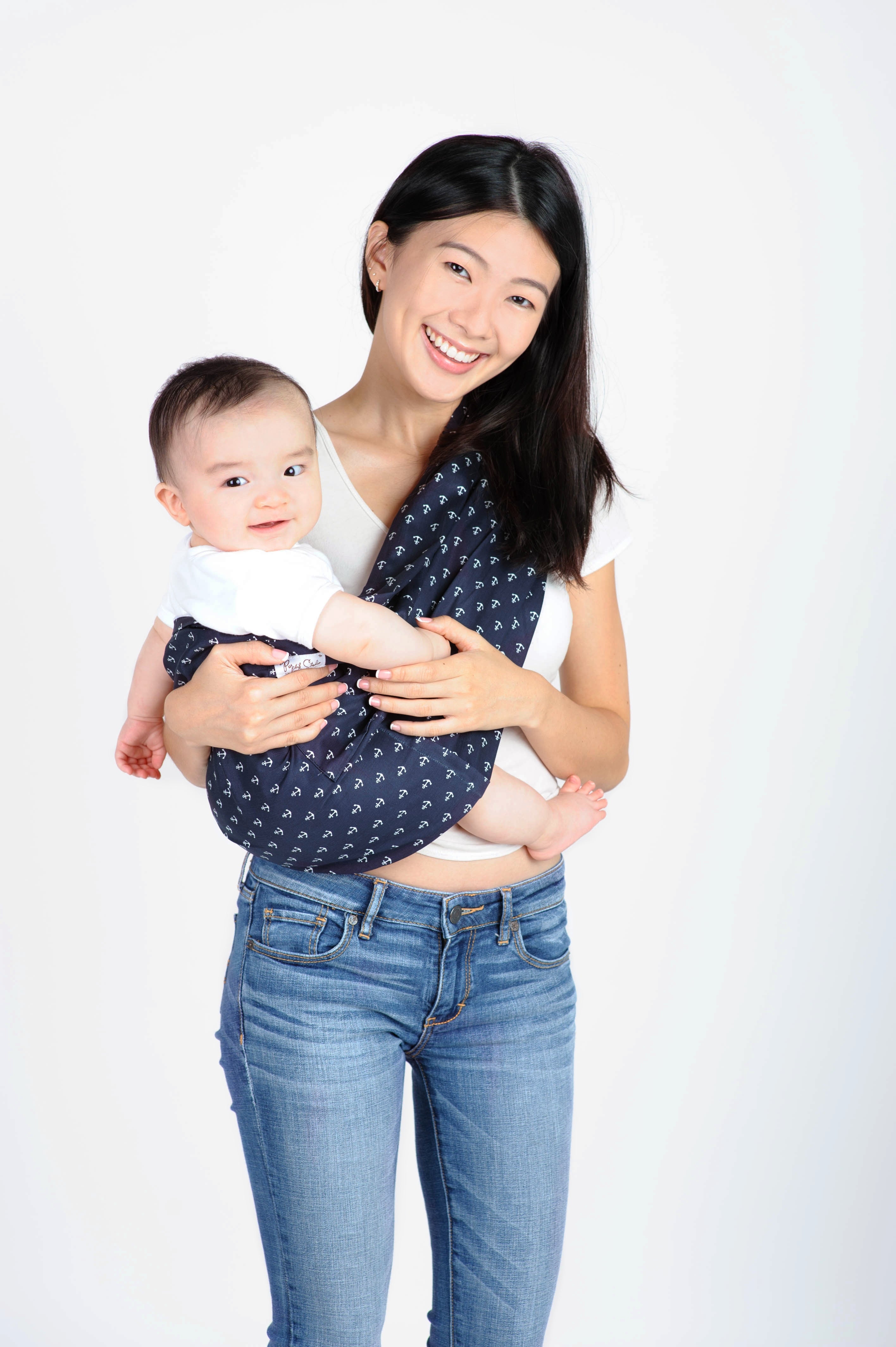 Pupsik Pouch Baby Sling - Out to Sea