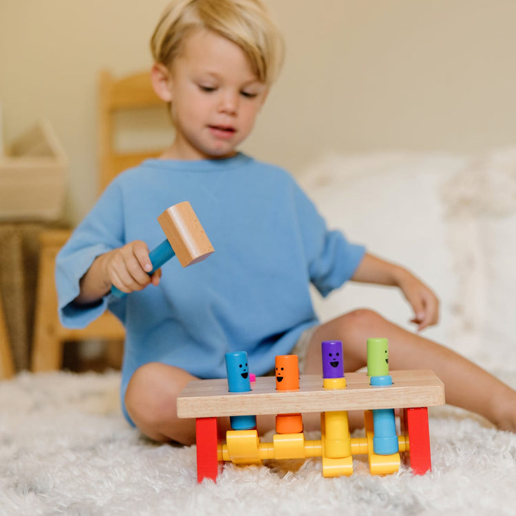Melissa & Doug Deluxe Pounding Bench