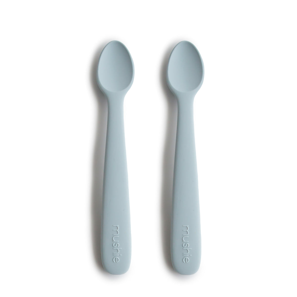 Mushie Silicone Feeding Baby Spoons (2pk) (9 Colours)