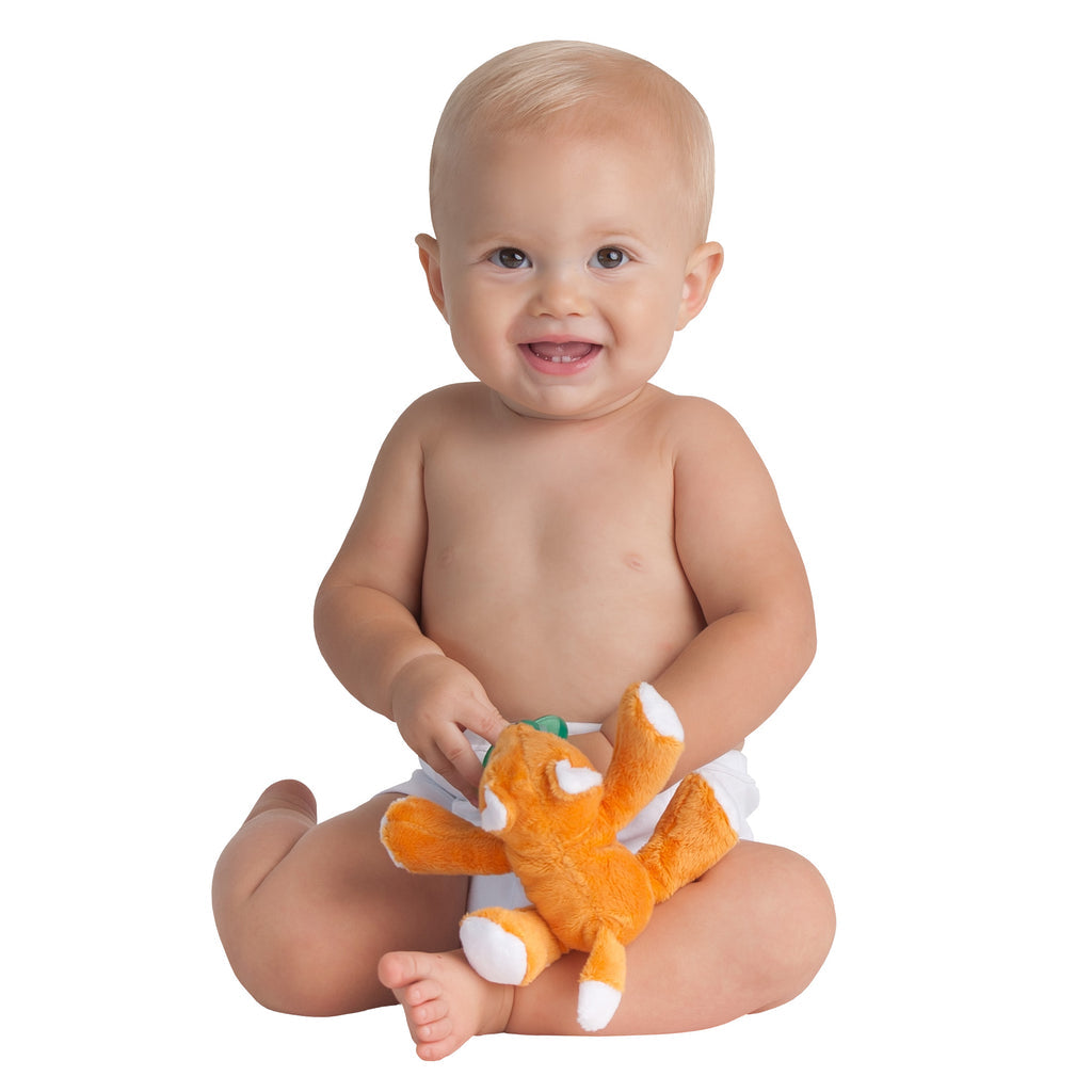 Nookums Paci-Plushies Shakies Pacifier Holder - Fox - Pupsik Singapore