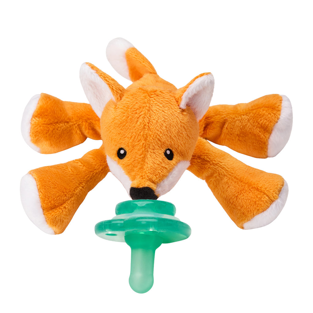 Nookums Paci-Plushies Shakies Pacifier Holder - Fox