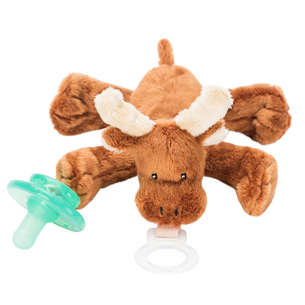 Nookums Paci-Plushies Buddies Pacifier Holder (7 Designs) - Pupsik Singapore