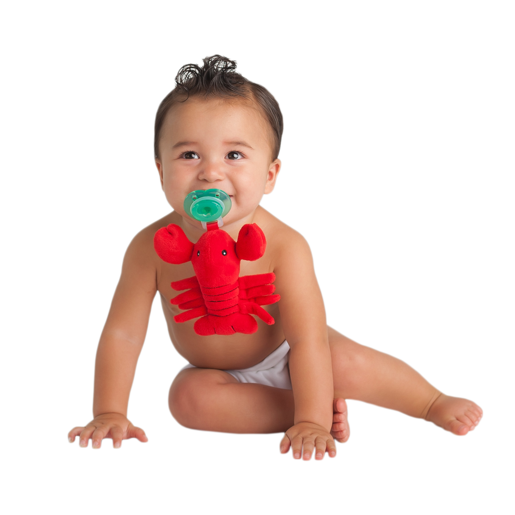 Nookums Paci-Plushies Buddies Pacifier Holder (7 Designs)