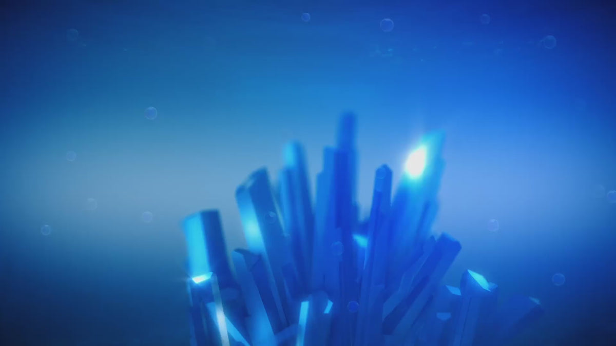 Load video: National Geographic Glow-in-the-Dark Crystal Lab Kit