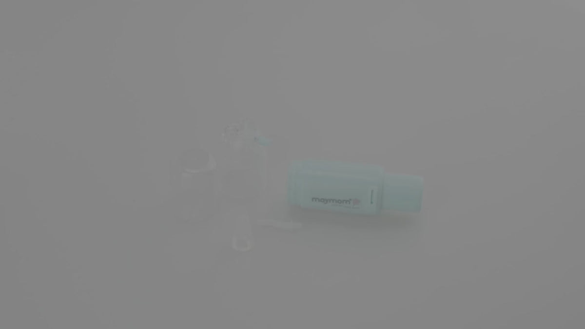 Load video: Maymom Manual Baby Nasal Aspirator