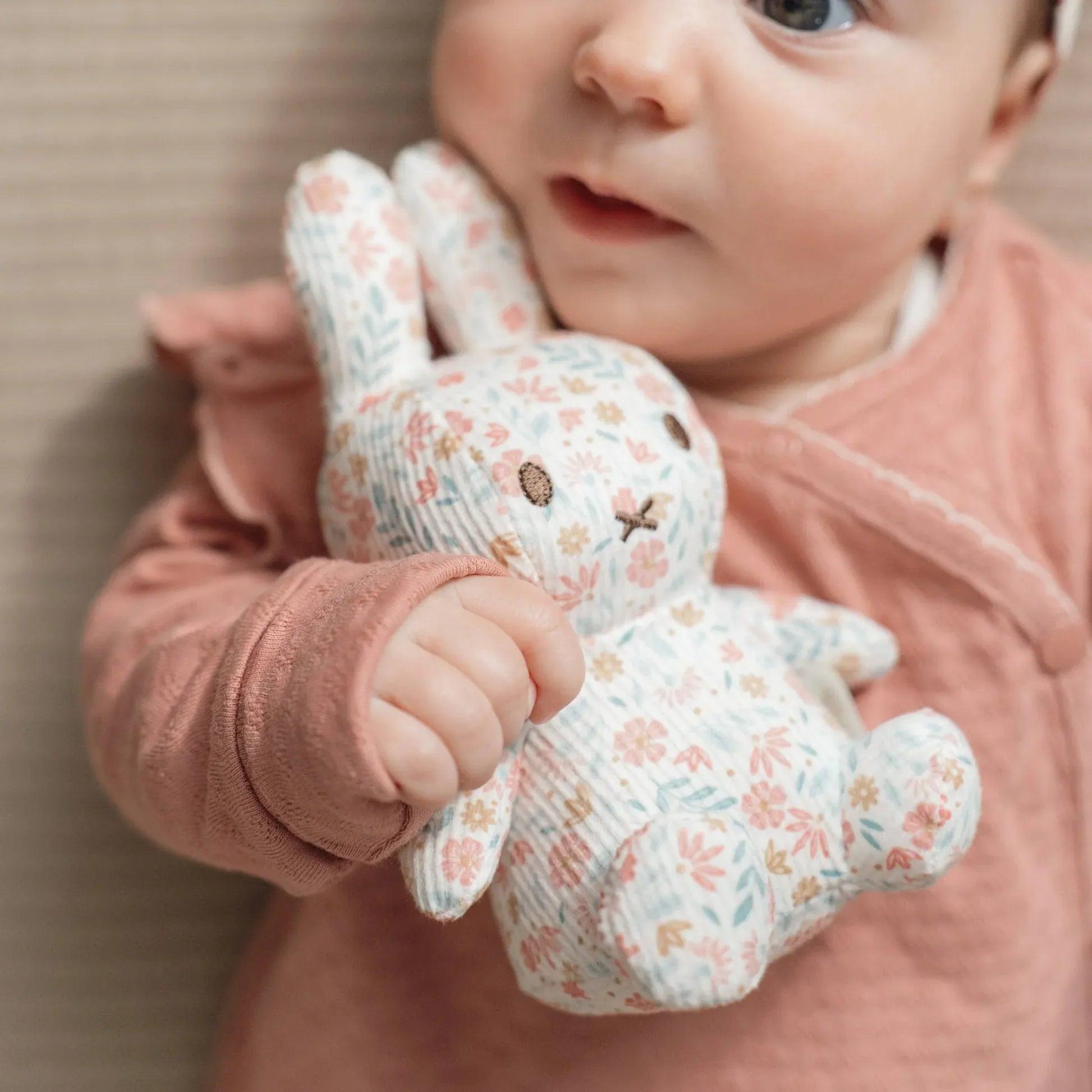Miffy x Little Dutch Lucky Blossom Cuddle All Over Soft Toy (15cm) - Pupsik Singapore