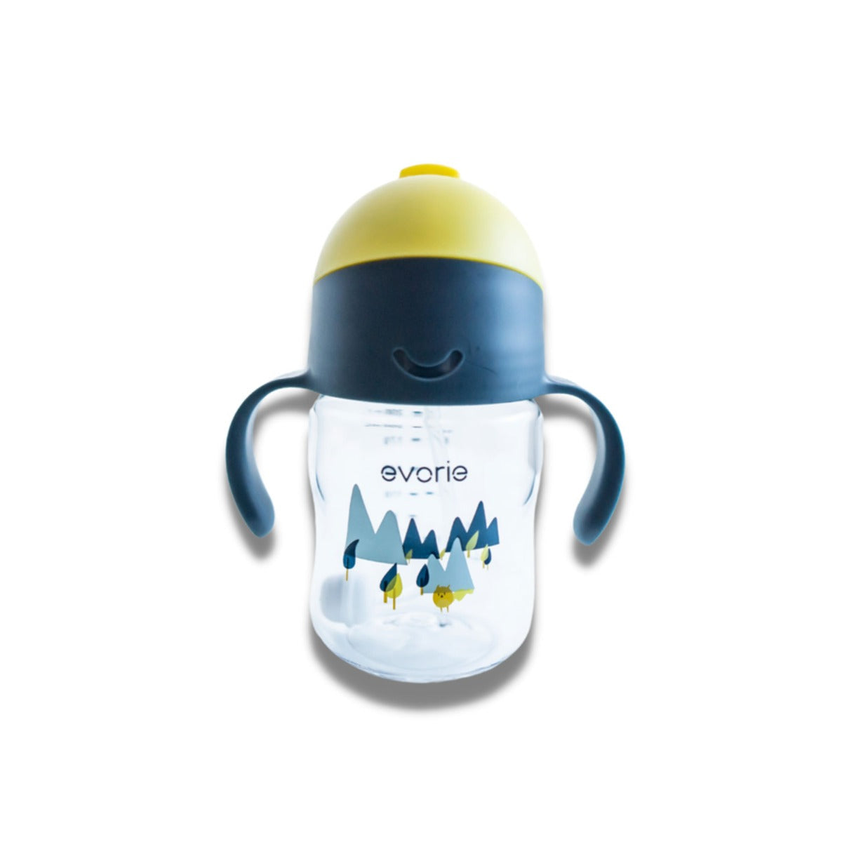 Evorie Tritan Gravity Straw Sippy Cup Water Bottle (200ml) (12 Colours) - Pupsik Singapore