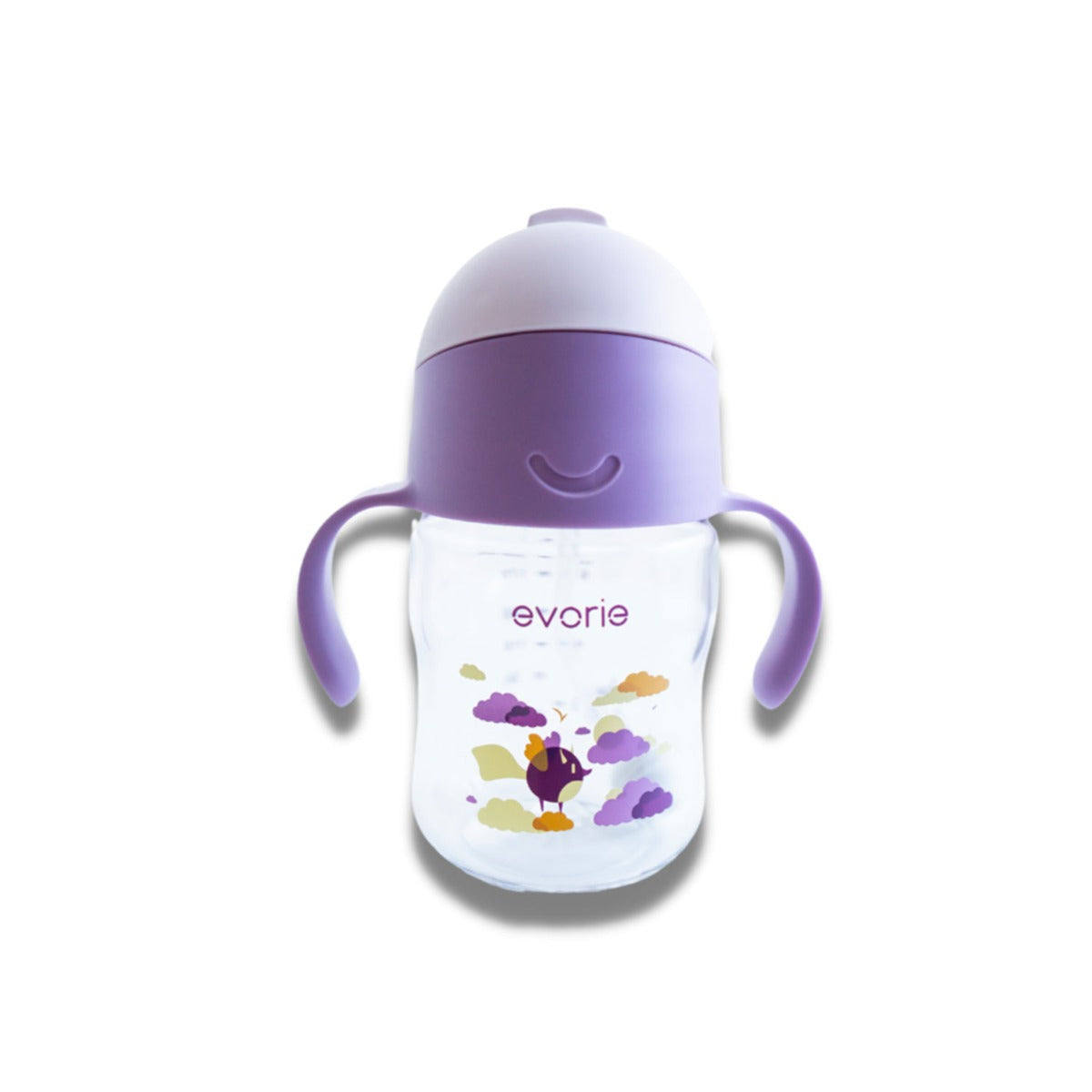 Evorie Tritan Gravity Straw Sippy Cup Water Bottle (200ml) (12 Colours) - Pupsik Singapore