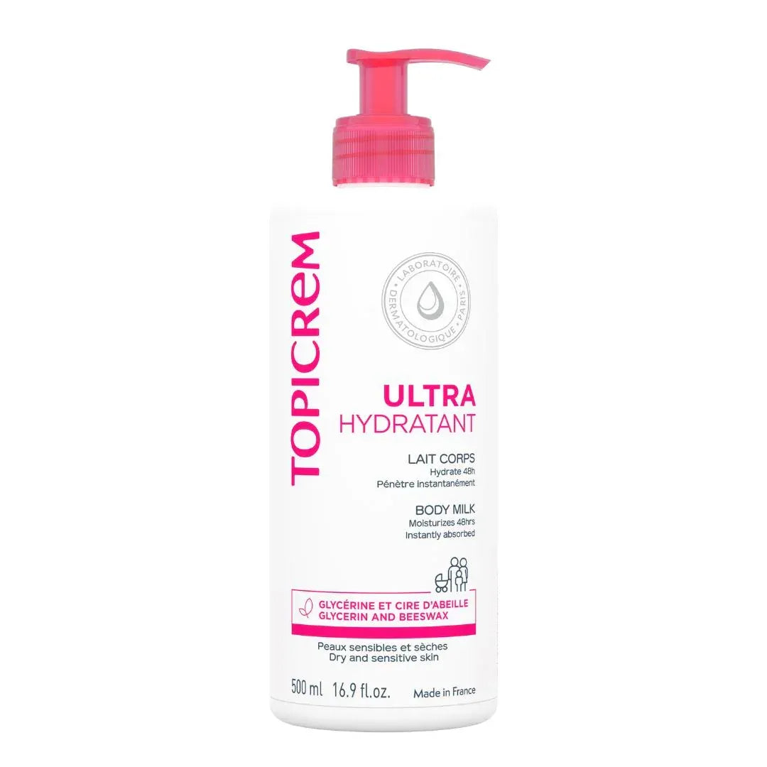Topicrem Ultra Moisturizing Body Milk (3 Sizes) - Pupsik Singapore