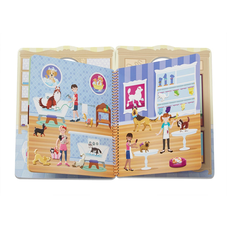Melissa & Doug Puffy Sticker Activity Book - Pet Place - Pupsik Singapore
