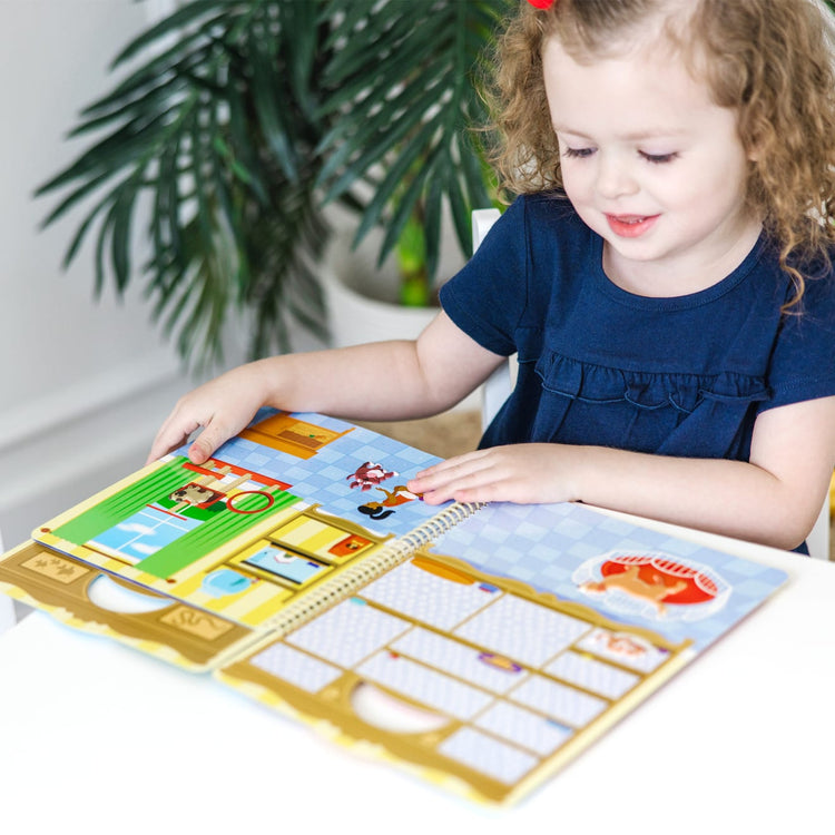 Melissa & Doug Puffy Sticker Activity Book - Pet Place - Pupsik Singapore