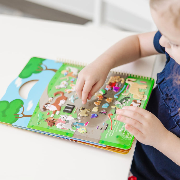 Melissa & Doug Puffy Sticker Activity Book - Pet Place