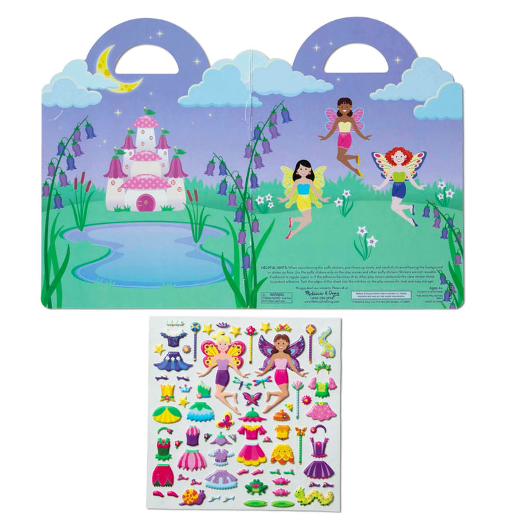 Melissa & Doug Puffy Stickers Play Set (6 Designs) - Pupsik Singapore
